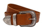 4cm western cognac volnerf lederen riem