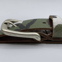 Camouflage kinderriem 3cm breed.