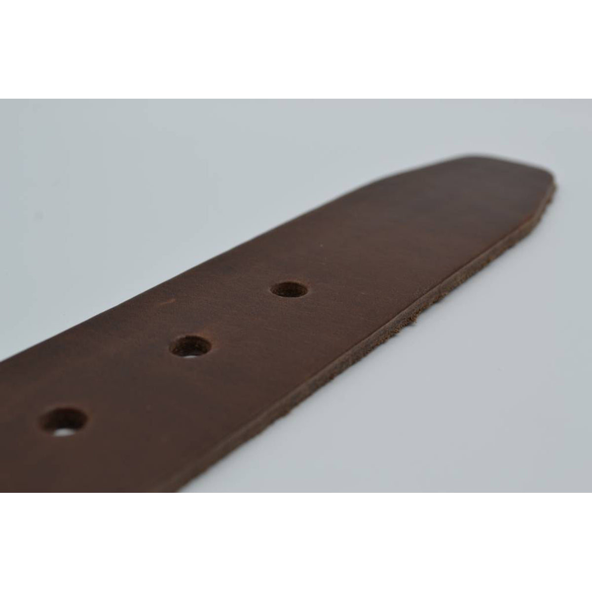 4,5cm bruine studriem van Italiaans volnerf leer