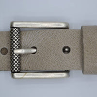 taupe italiaans volnerf lederen casual riem