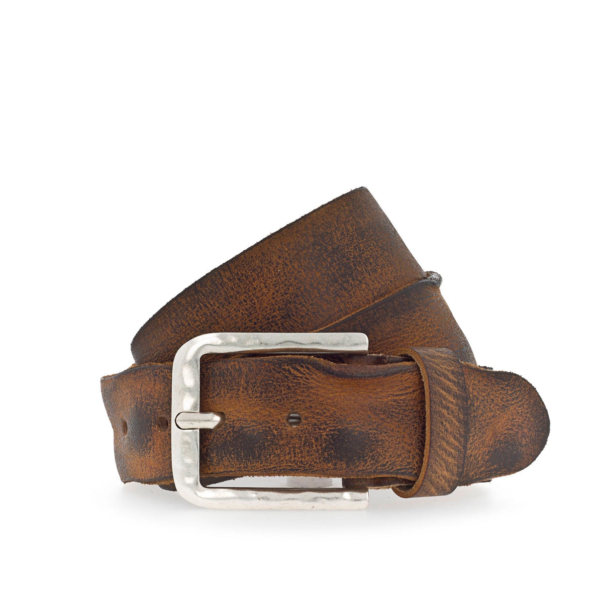 Vanzetti 4cm brede riem van Italiaans gekreukt leer.
