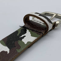 Camouflage kinderriem 3cm breed.