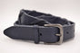 Blauwe 3cm brede unieke riem