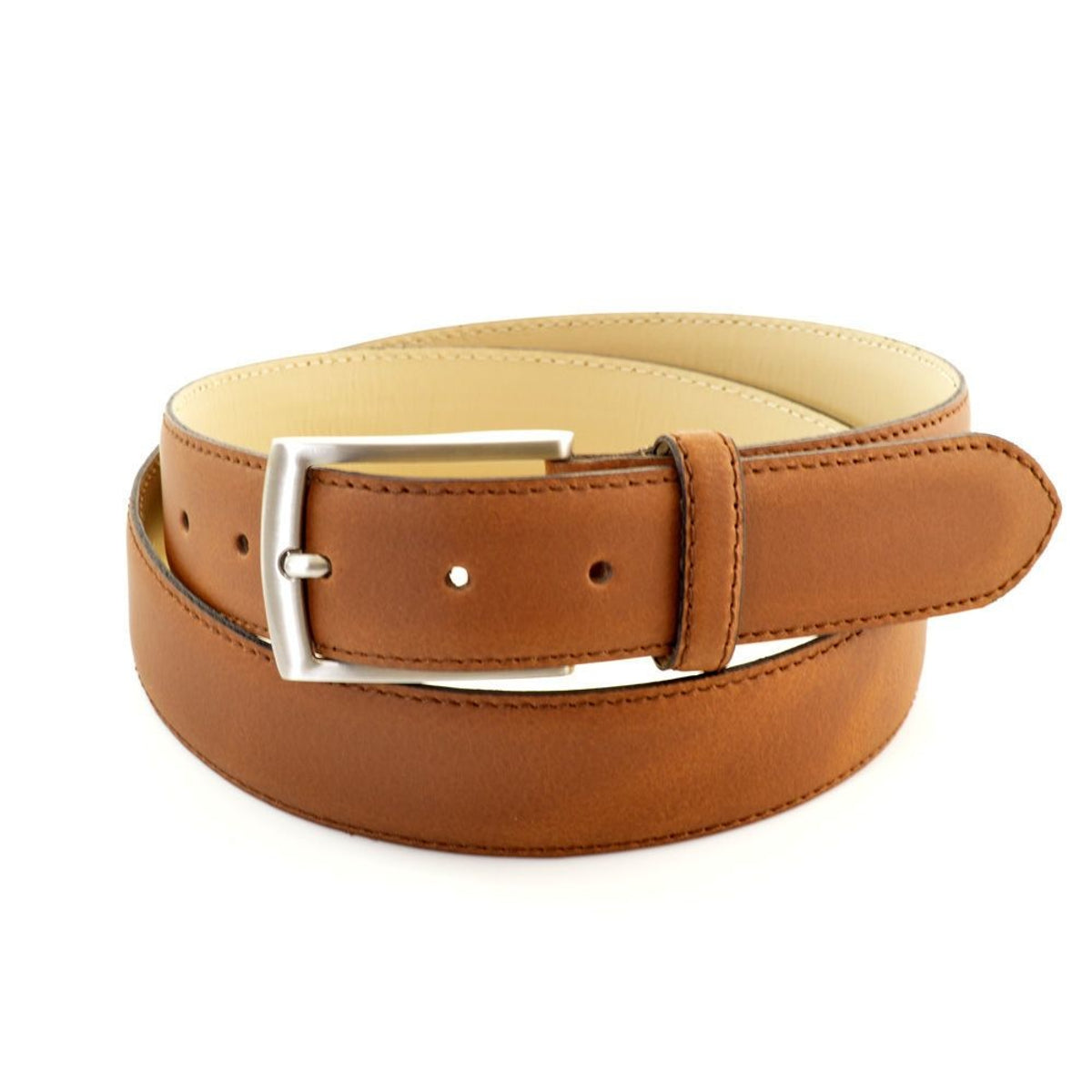 Cognac nette riem.