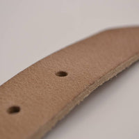 Taupe 3cm brede unieke riem