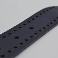 4cm blauwe diep gelaserde volnerf riem