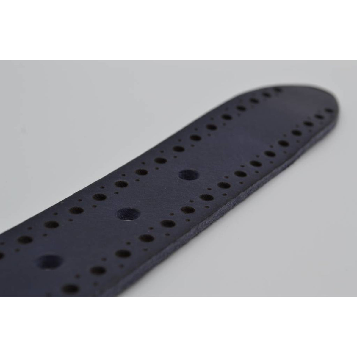 4cm blauwe diep gelaserde volnerf riem
