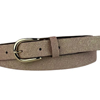 Roze glitter riem.