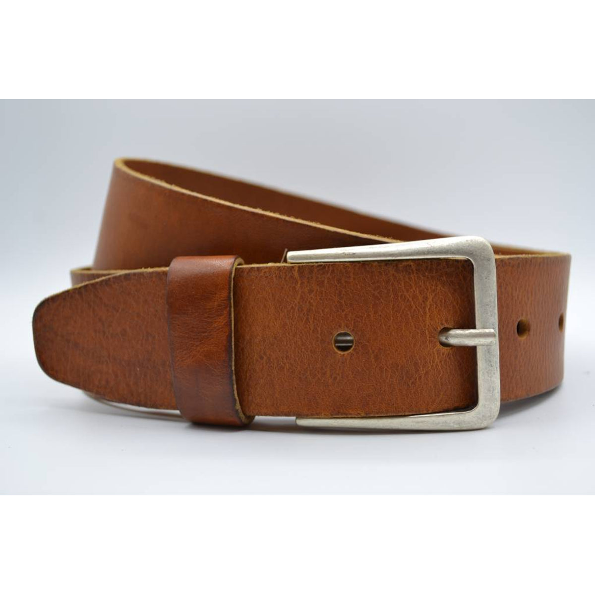 mooie cognac vintage volnerf jeansriem