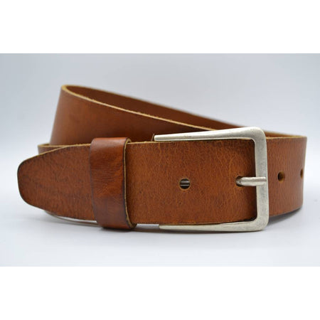 mooie cognac vintage volnerf jeansriem