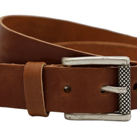 cognac italiaans volnerf lederen casual riem