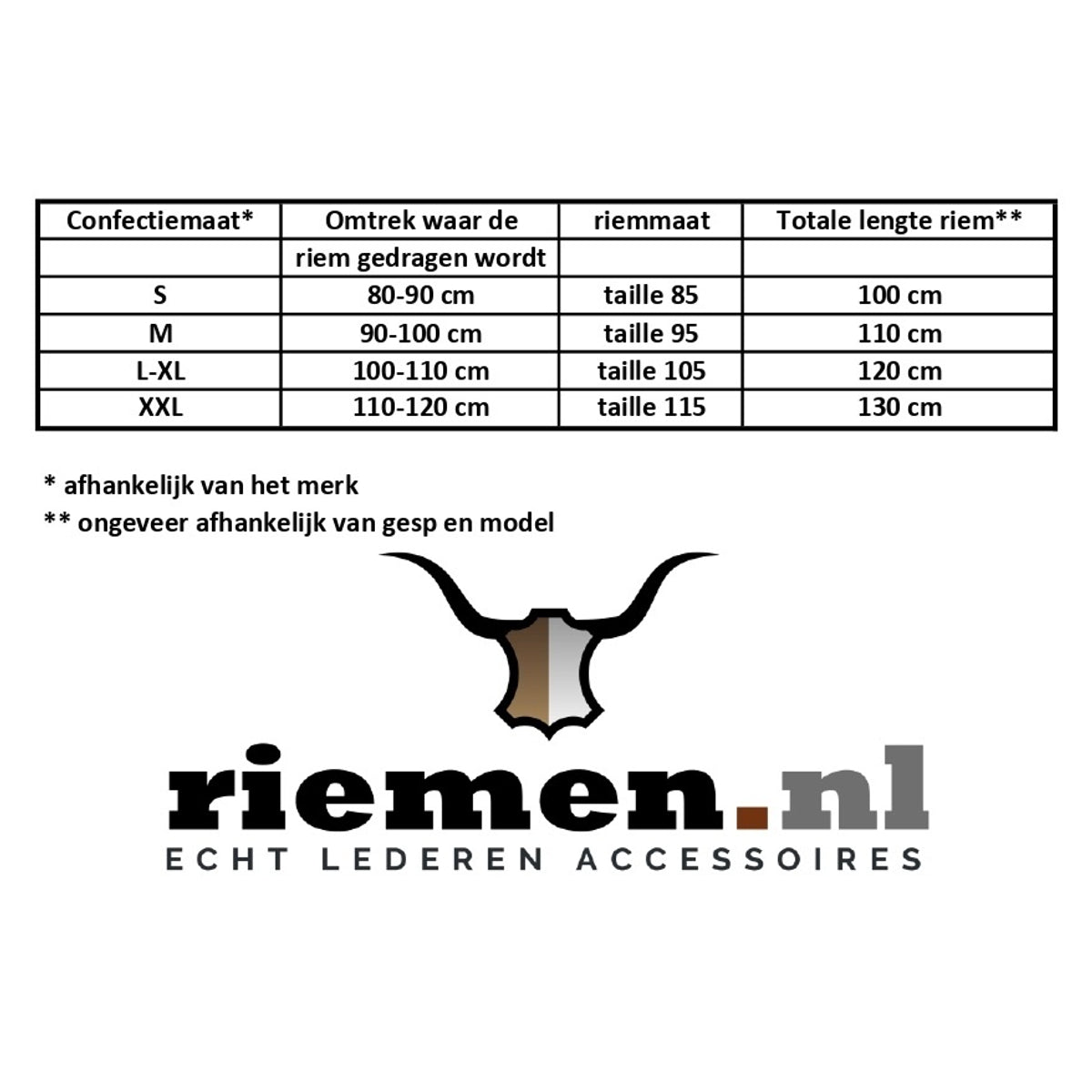 Bruine gevlochten riem  