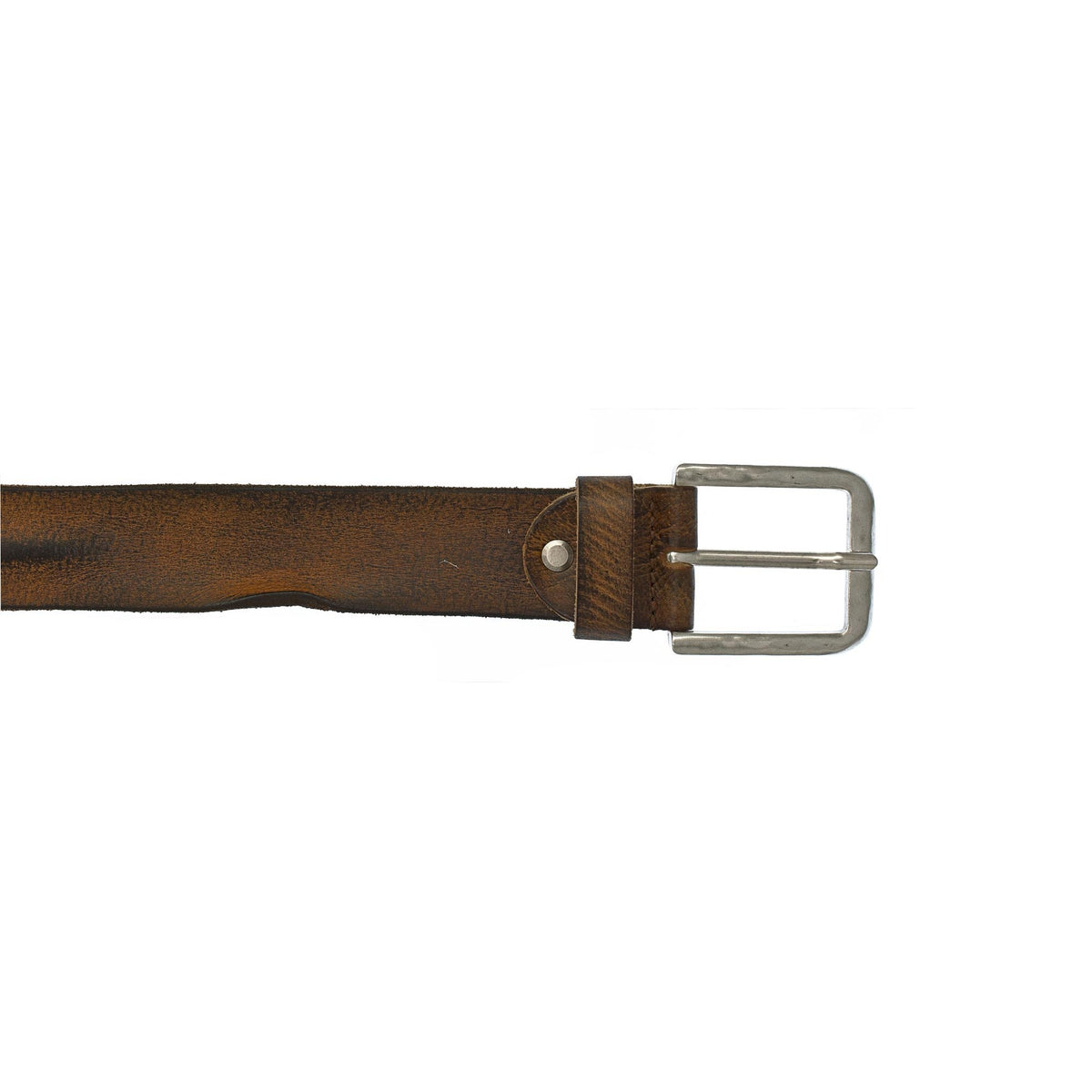 Vanzetti 4cm brede riem van Italiaans gekreukt leer.