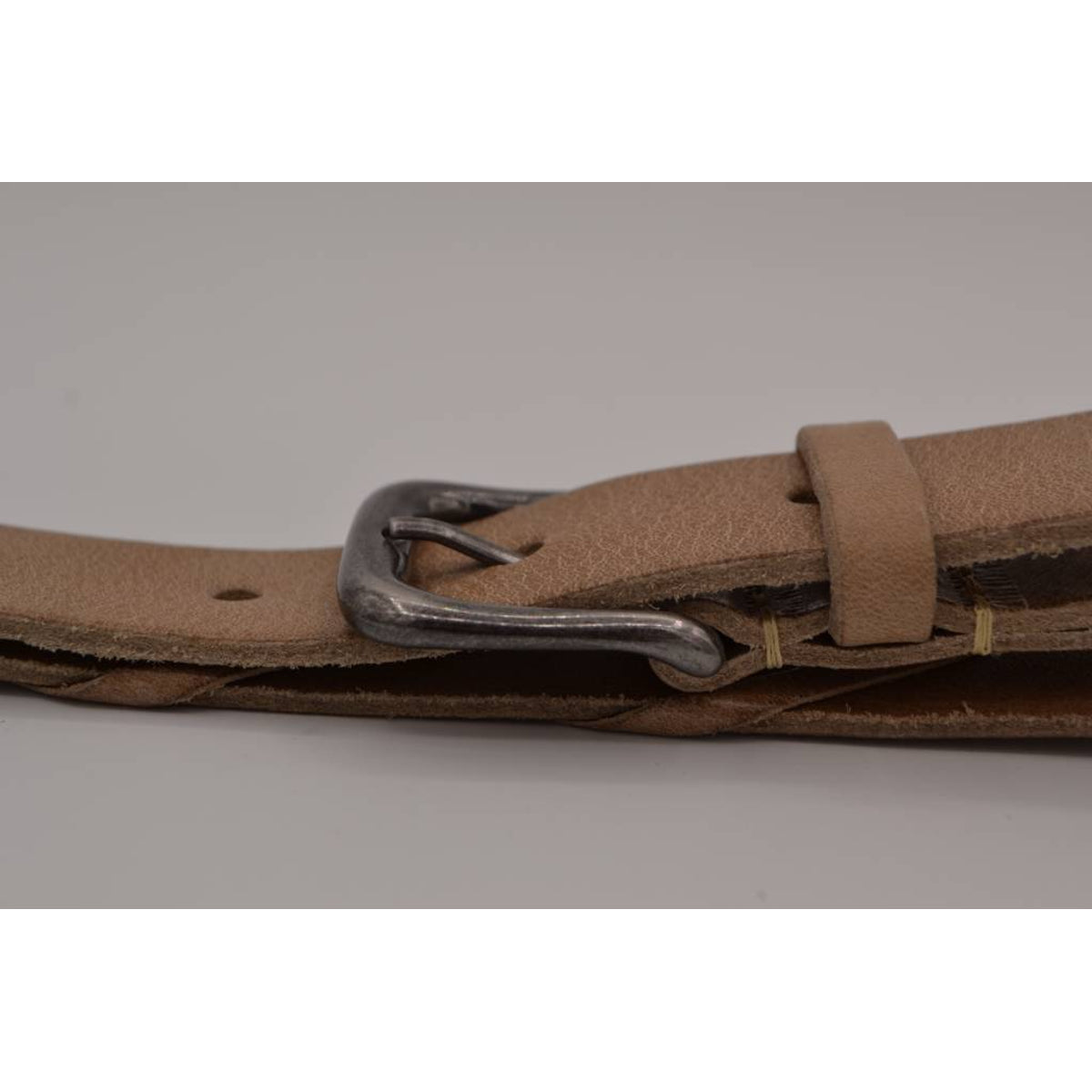 Taupe 3cm brede unieke riem