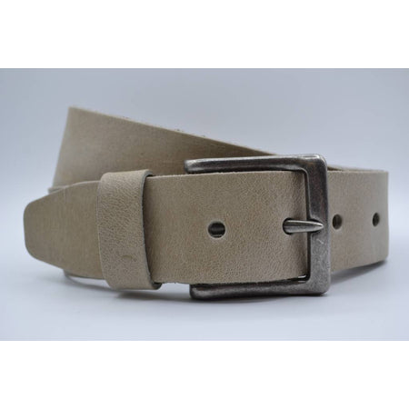 mooie strakke taupe volnerf jeansriem