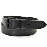 stoere 3.5cm brede jeans riem met een gave structuur.