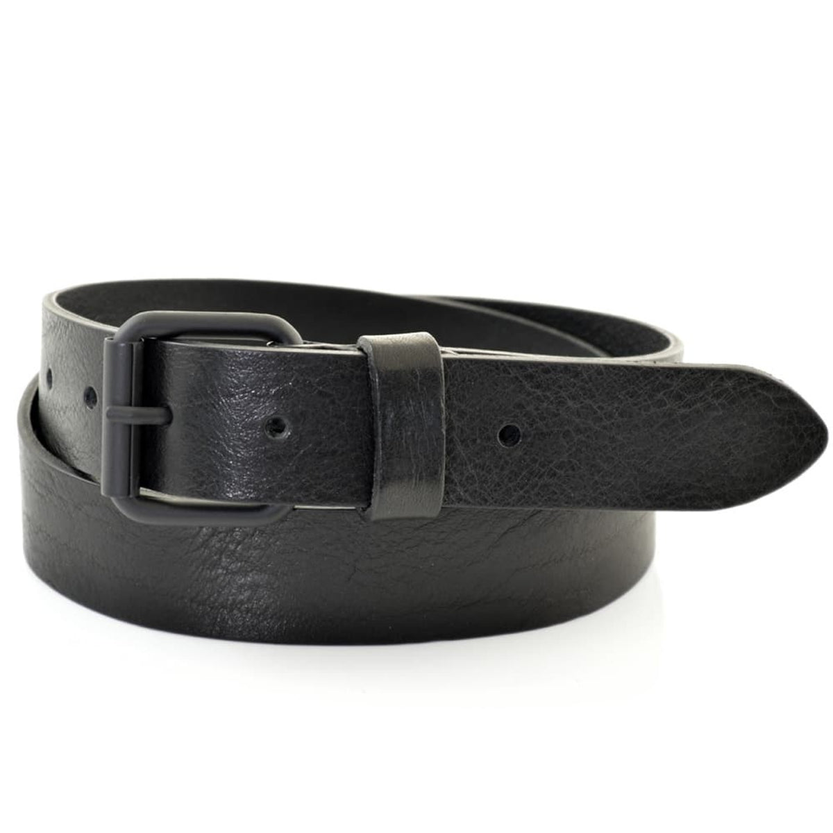 stoere 3.5cm brede jeans riem met een gave structuur.