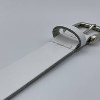 Witte kinderriem 3cm breed 