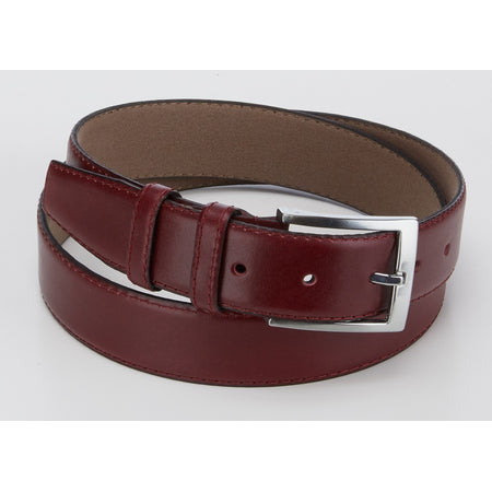 Bordeaux rode nette riem. 