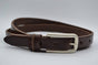 bruine 20mm brede riem met speelse lus
