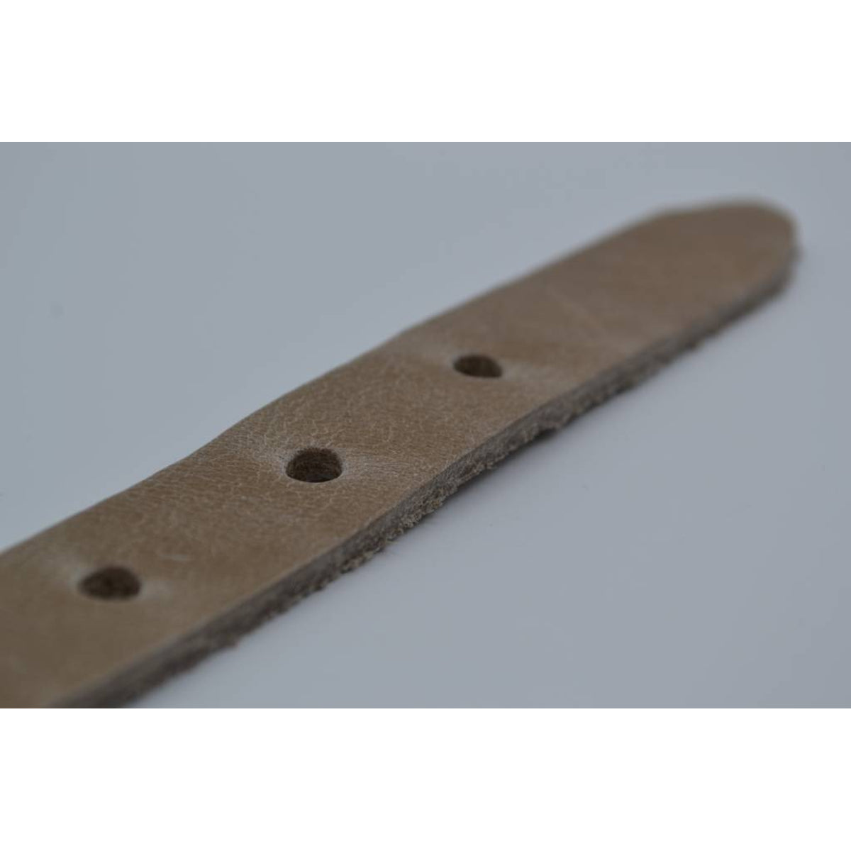 taupe 20mm brede riem met studs op de lus 