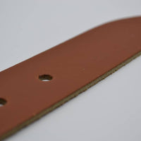 4cm cognac split lederen riem.