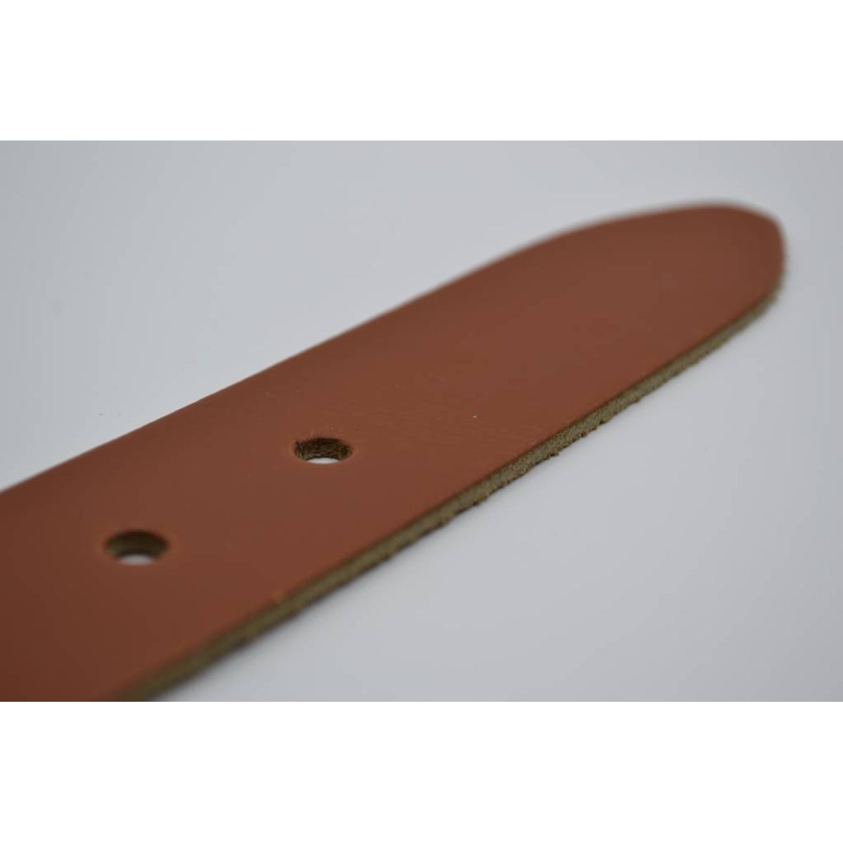 4cm cognac split lederen riem.
