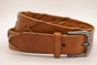 Cognac 3cm brede unieke riem