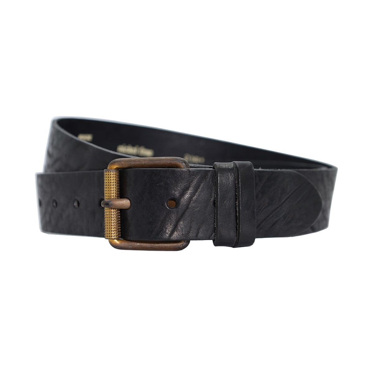 4cm brede zwarte riem. 