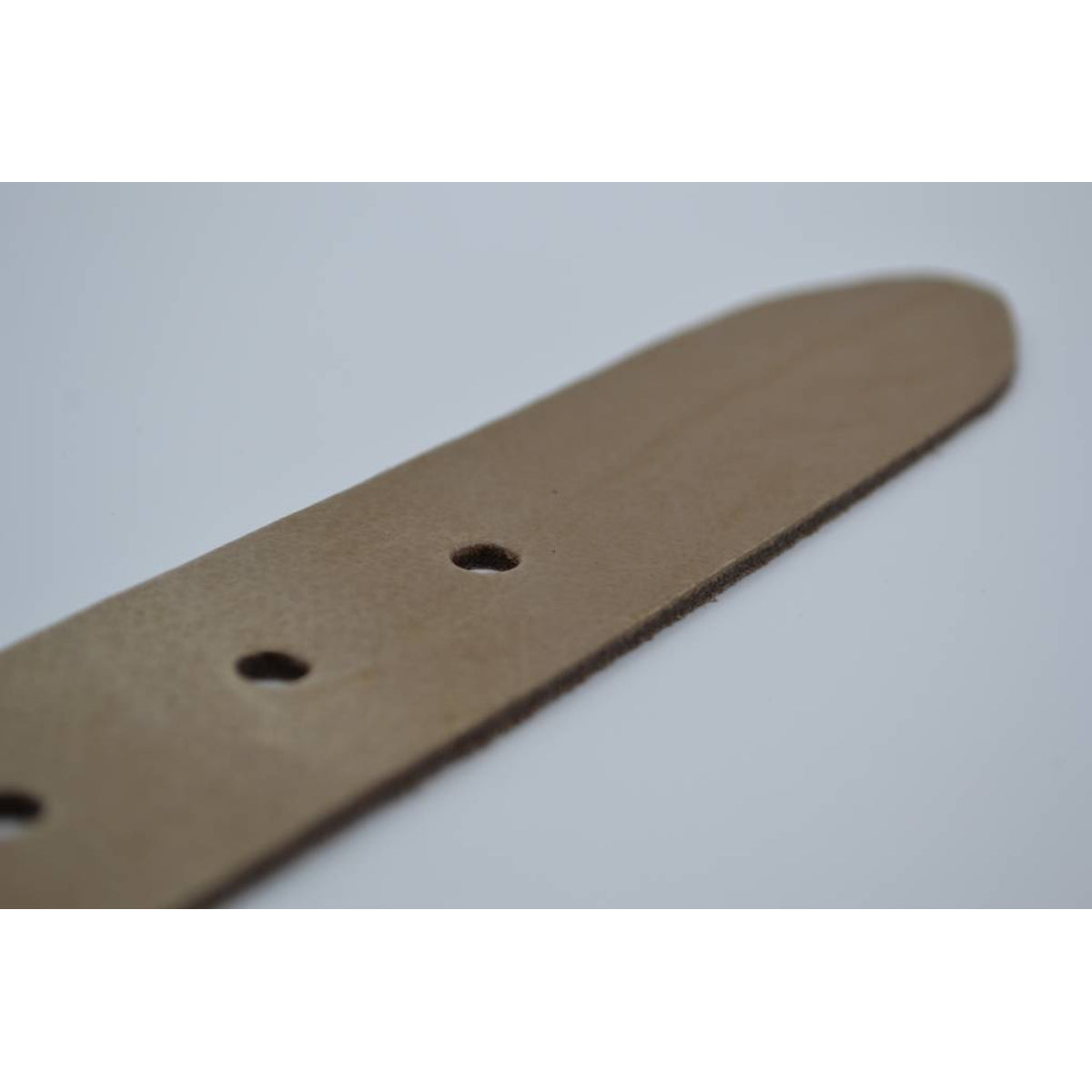 4cm taupe split lederen riem.