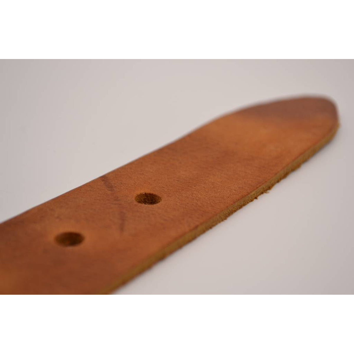cognac italiaans volnerf lederen riem met gunmetal gesp