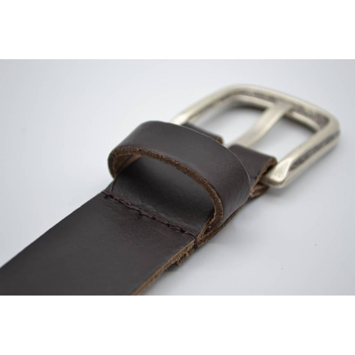 split lederen 35 mm bruine casual riem