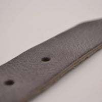 Grijze 3cm brede unieke riem 