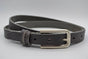 grijze 20mm brede riem met speelse lus