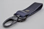 Blauwe sleutelhanger met naam of logo