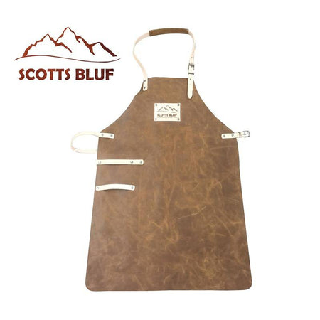 BBQ Schort Scottsbluf cognac