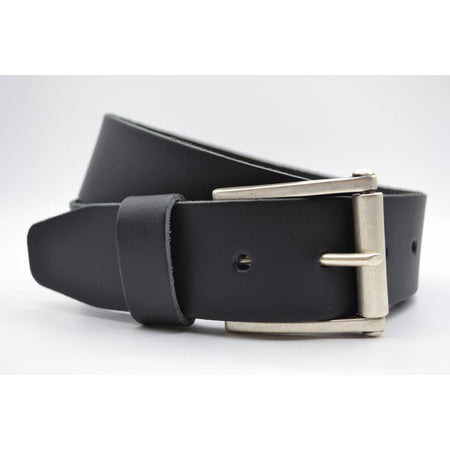 4,5cm echt lederen casual zwarte riem.