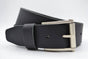 4,5cm echt lederen casual zwarte riem.