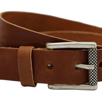 cognac italiaans volnerf lederen casual riem
