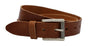 cognac italiaans volnerf lederen casual riem