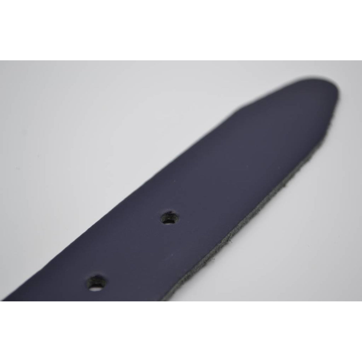 split lederen donker blauwe kinder riem