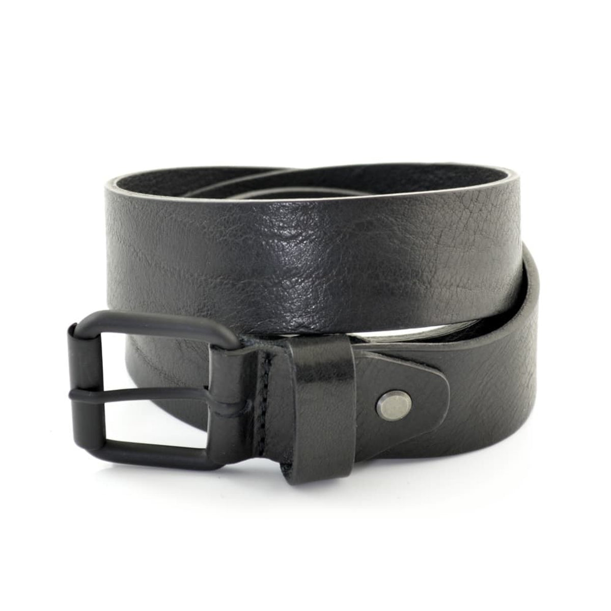 stoere 3.5cm brede jeans riem met een gave structuur.