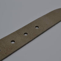 Taupe italiaans volnerf lederen casual riem  