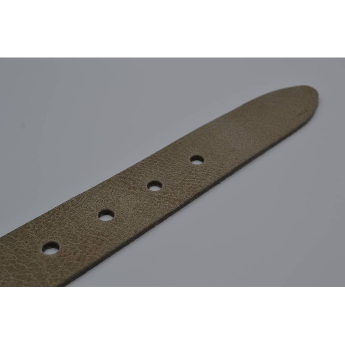 Taupe italiaans volnerf lederen casual riem  