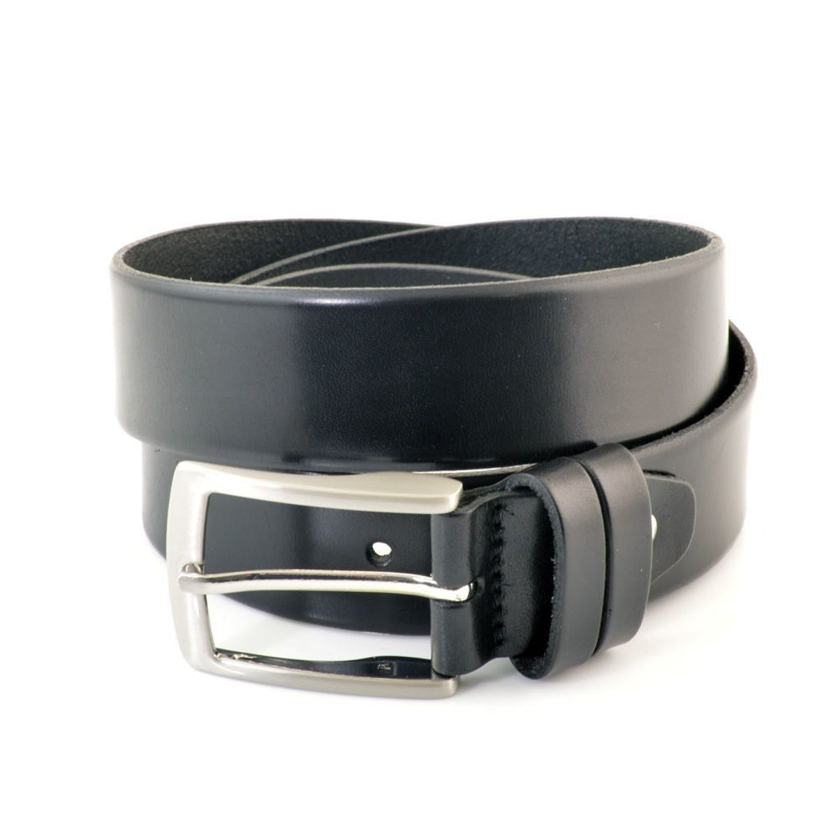Zwarte 3,5cm brede riem.