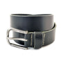 Zwarte 4cm brede Cowboysbelt riem.