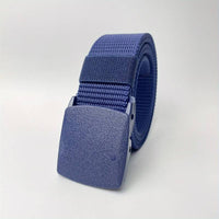 Blauwe metaalvrije koppelriem van Nylon. 
