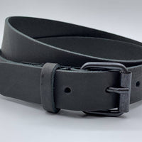 Antraciet stoere kinderriem 