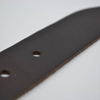 split lederen 40mm bruine casual riem