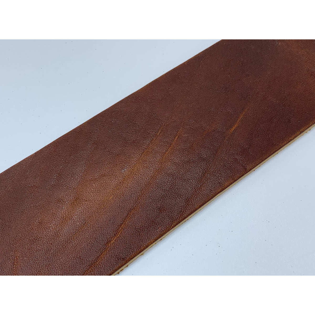 Cognac 5cm brede riem.
